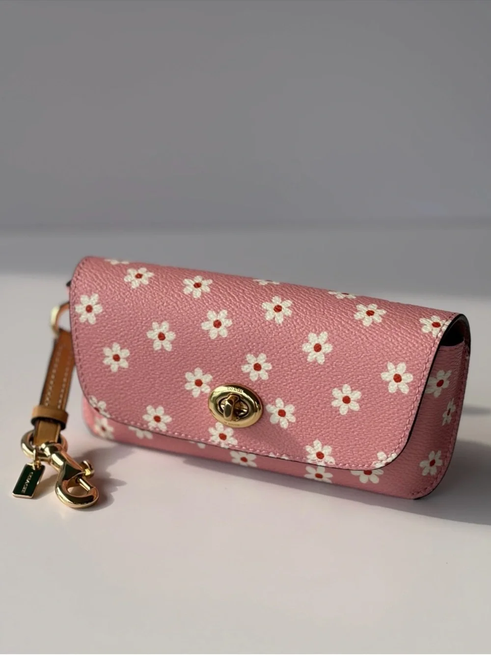 Coach Sunglass Case Floral Print